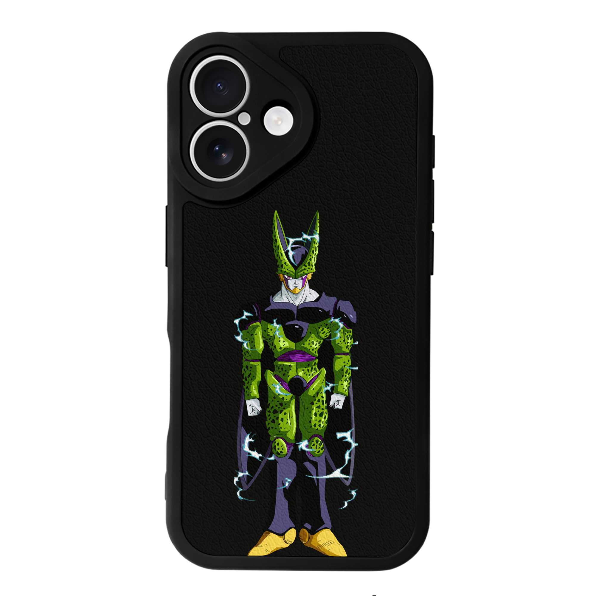 （画像用） ドラゴンボール セル DRAGON BALL Cell 【iPhone 16シリーズ対応】シリコンスマホケース（レザー調） 材質：シリコン